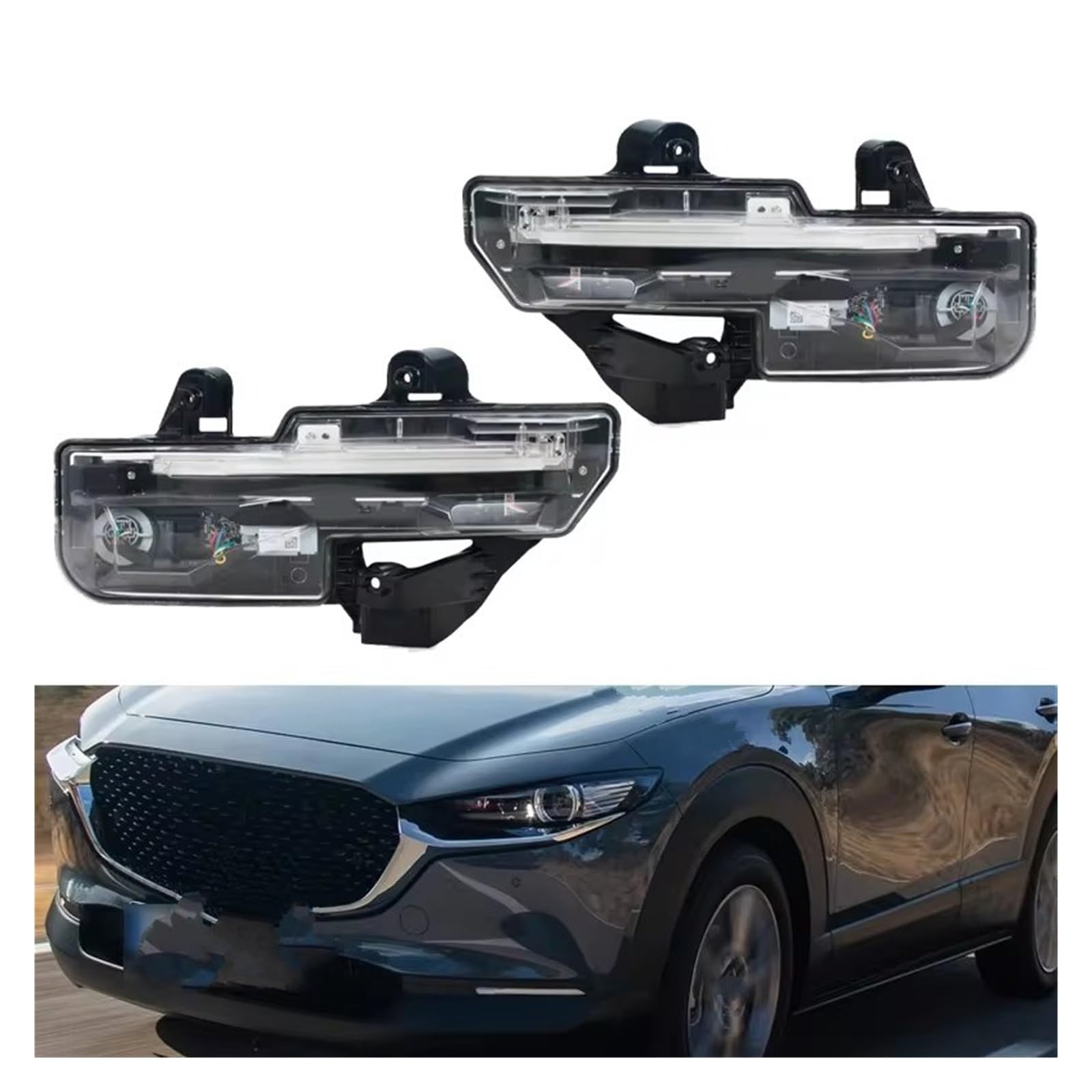 Amazon | ヘッドライト 用 マツダ CX30用 CX-30 2019-2023 LEDフォグ